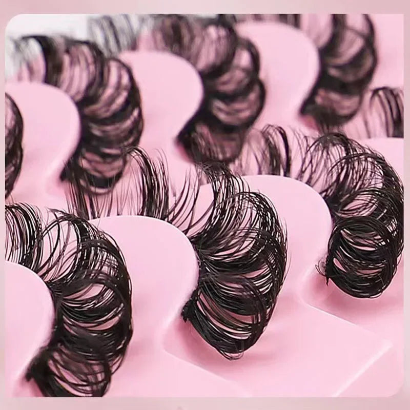 3D Mink Lashes Russian Strip 10Pairs