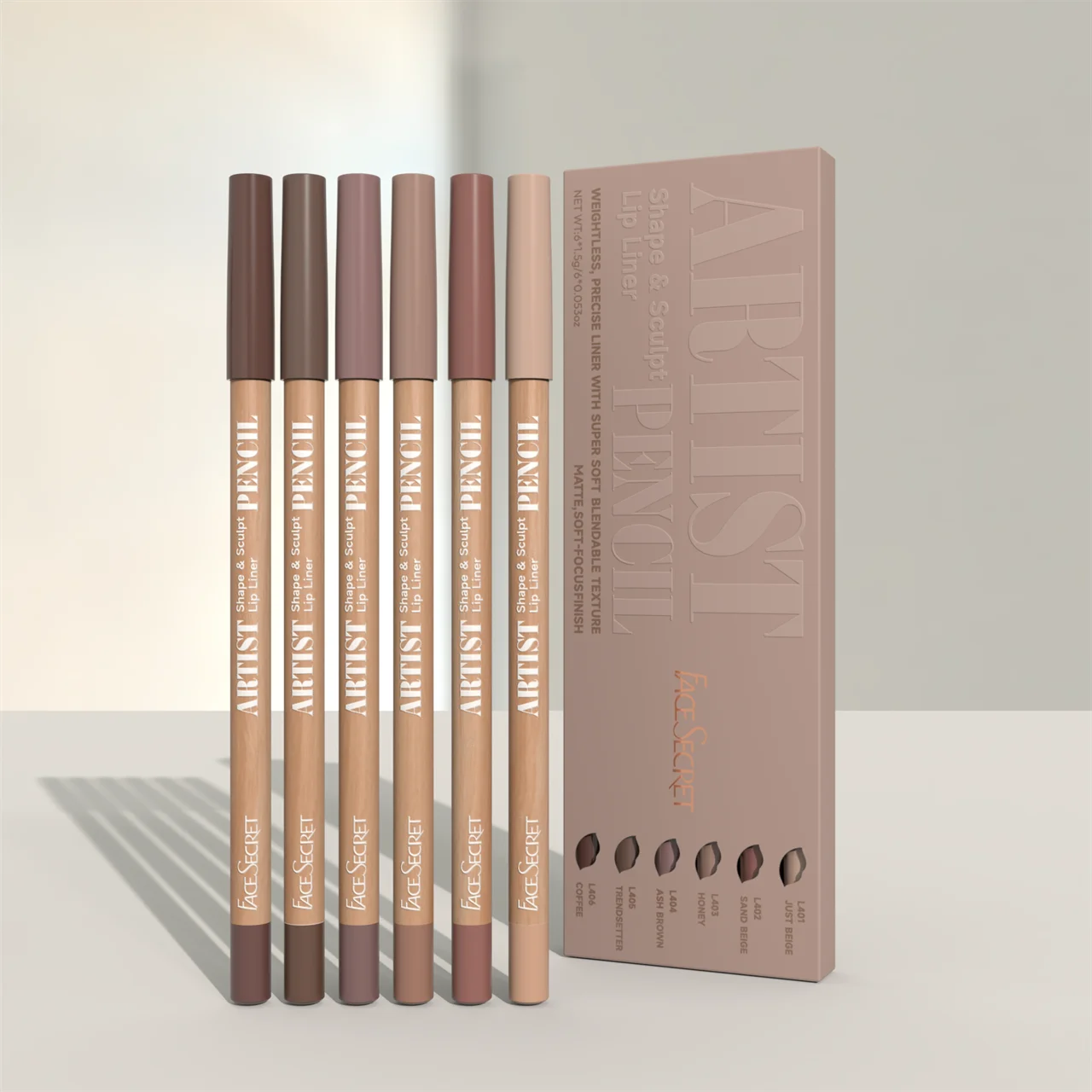 Lip Liner Pencil Set