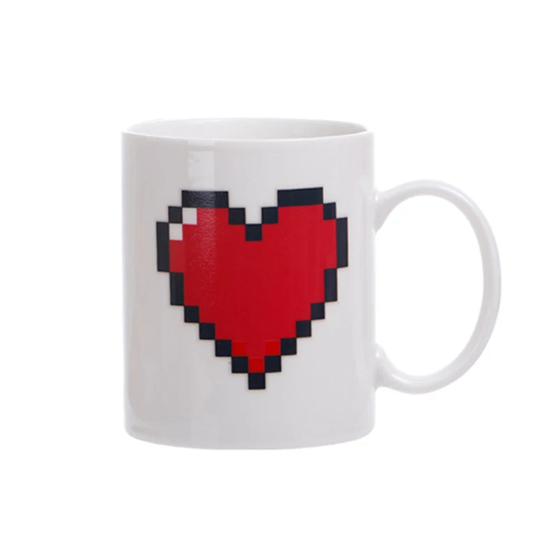 Heart Color-changing Ceramic Cup