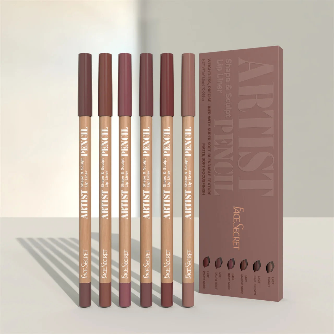 Lip Liner Pencil Set