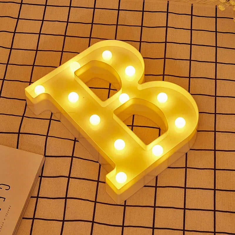 Letter Lights LED