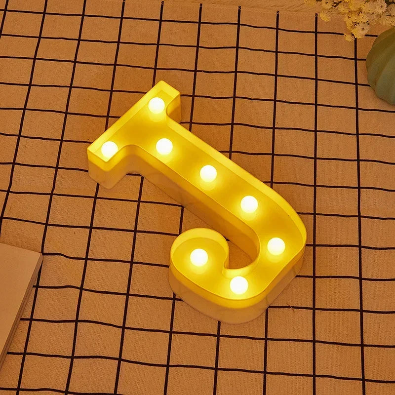 Letter Lights LED