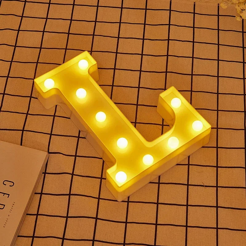 Letter Lights LED