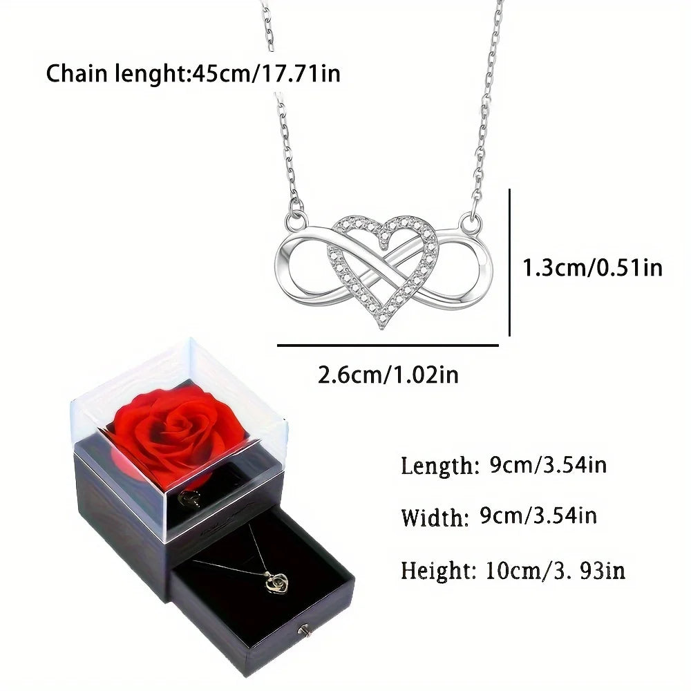 Luxury Rose Gift Box With Bracelet