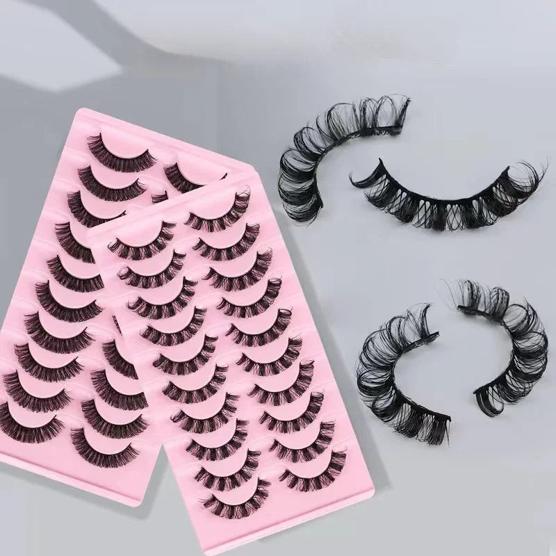 3D Mink Lashes Russian Strip 10Pairs