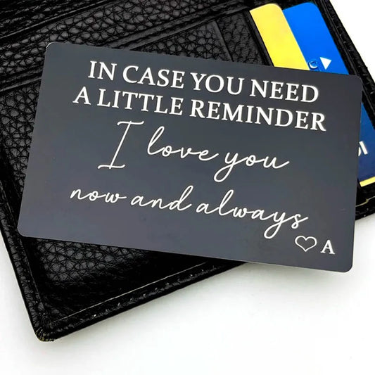 Wallet Insert Card Gifts for Him