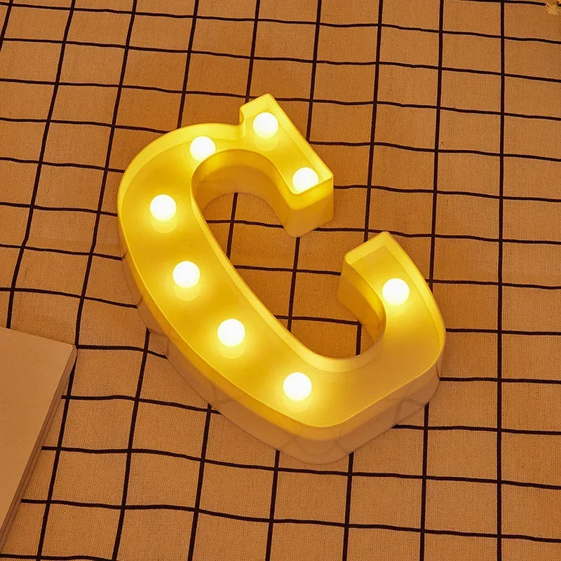 Letter Lights LED