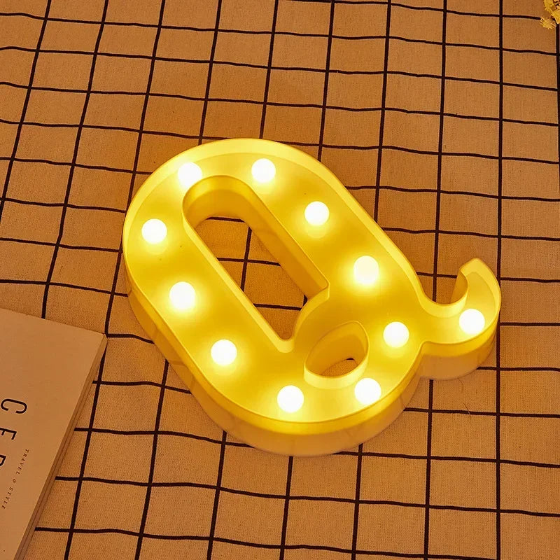 Letter Lights LED