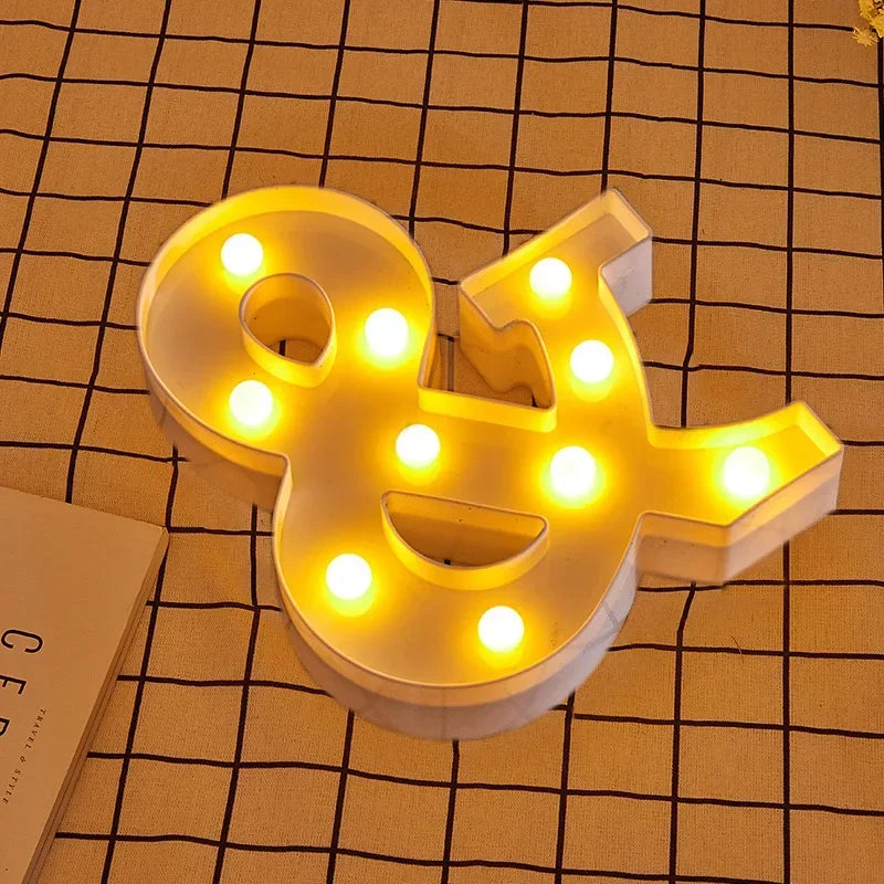 Letter Lights LED