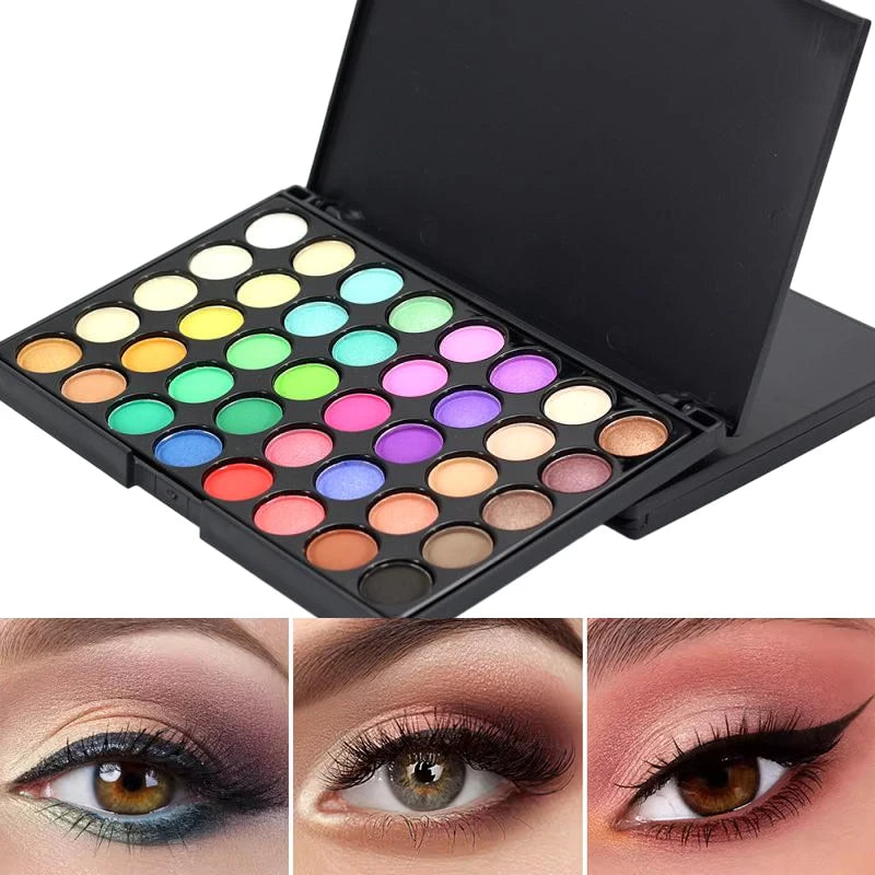 40 Colors Glitter Eyeshadow Palette